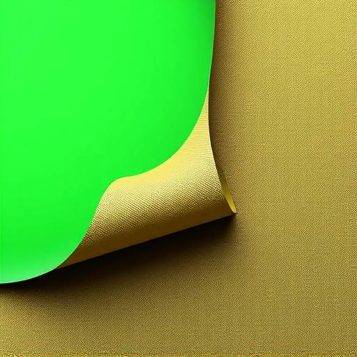 Icon representing a green screen fabric
