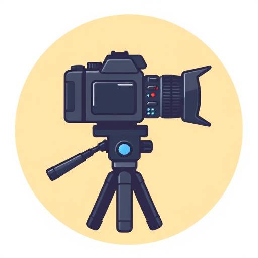 Icon representing basic photography equipment