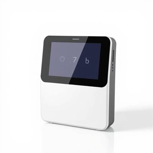 Product photograph of a sleek electronic device on a clean white background